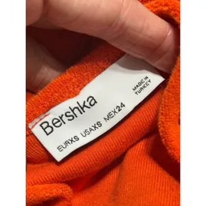 Bershka Orange Terry Cloth Halter Mini Dress Size XS Y2K Retro Beach Coverup thumbnail 5