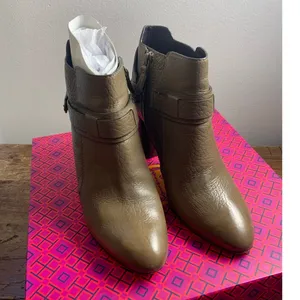 Tory Burch Derby leather ankle booties size 6.5‎ thumbnail 2