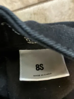 Express High Rise Flare Jeans in Black - 8 thumbnail 5