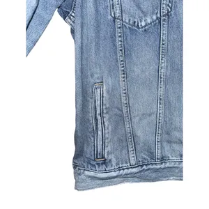Able The Merly Jean Jacket Women's 2X‎ Medium Wash Distressed Luxury Utility thumbnail 4