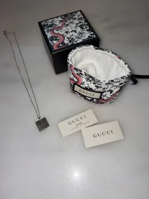 Gucci Sterling Silver Necklace thumbnail 2