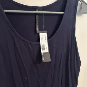 NWT Kay Celine Sleeveless Top Blouse Shirt Blue Large capsule basic casual thumbnail 3