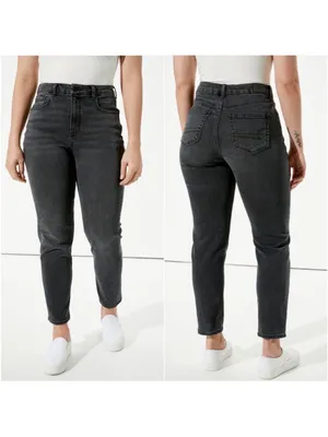 American Eagle Curvy Mom Jeans - Size Women’s 4 Short thumbnail 2