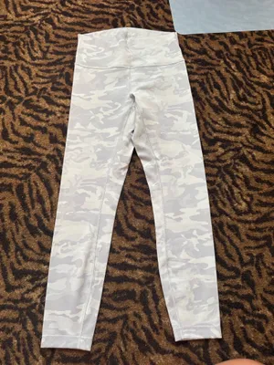 Lululemon Leggings Align 25" White Camo thumbnail 2