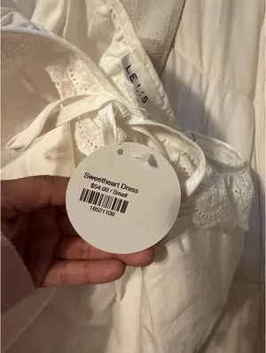 white mini dress thumbnail 2