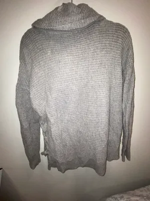 Marshall’s Cowl Neck Gray Sweater  thumbnail 3