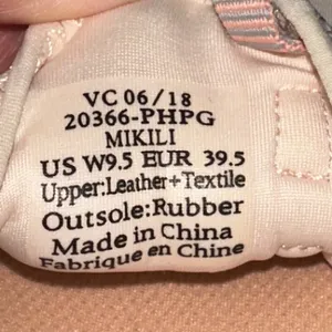 Women's OLUKAI Miki Li Sneaker Pearl Blush/Pale‎ Grey Size 9.5 Water Beach Boat thumbnail 7