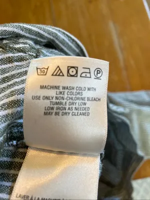 Anthropologie Green Stripe Seashore Linen Cotton Pants Medium thumbnail 5