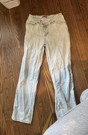 Edikted straight leg jeans thumbnail 1