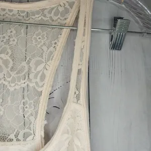Abercrombie & Fitch Boho Y2K Lace Racerback Tank Top thumbnail 5