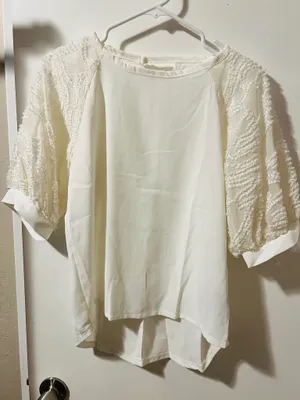 Oversized blouse White Size XS thumbnail 1