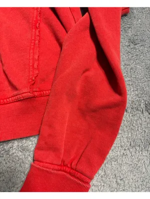 Free people school of dance New York Red Zip-Front Track Jacket sweatshirt small thumbnail 8