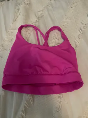 Lululemon Energy Bra Sonic Pink thumbnail 1
