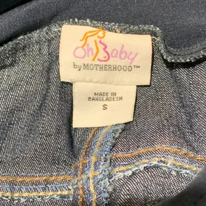 Motherhood Maternity NWT Oh Baby! by‎ Jean Crop thumbnail 5