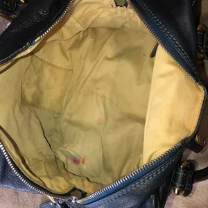 CHLOE Paddington Navy Blue Leather Tote Hand Bag w/ Padlock thumbnail 14