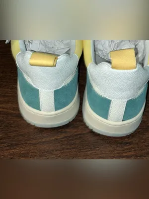 Dolce Vita Alvah Leather Sneaker in the "Multi Pastel" colorway thumbnail 7