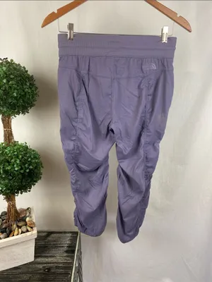 North Face Lavender Cargo Leisure Outdoor Cropped Pants S thumbnail 3