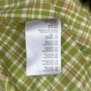 Urban Outfitters NWT Green Plaid Checkered Wrap Buckle Straight Mini Skirt Sz XS thumbnail 9