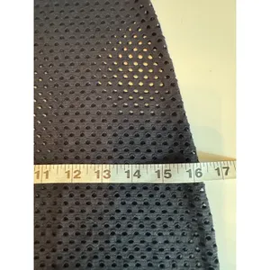 BCBGMaxAzria Etania Mesh Tank Dress Black Raw Hem Mini Bodycon Cover up Beachy S thumbnail 10
