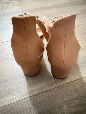 Lulu's Blush Tan Harper Ankle-Strap Block Heel Sandals thumbnail 4