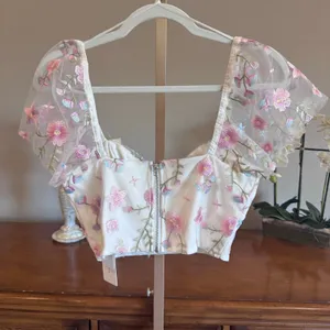 Altar’d State Ambrose Floral Embroidered Top & Skirt Set NWT Small thumbnail 12