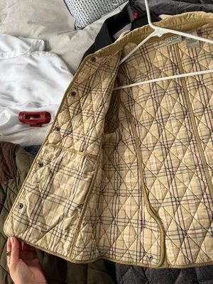 Vintage L.L. Bean Quilted Tan Puffer Jacket thumbnail 14