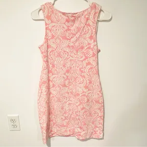 Lilly Pulitzer Women's Size XS Pink Harper Shift Havana Pink‎ Clawdia Dress thumbnail 6
