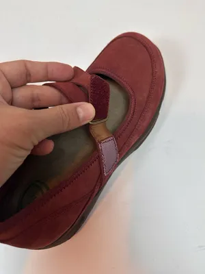 Dansko Red Suede Leather Mary Jane Comfort Shoes EU 37 US 6.5-7 thumbnail 10
