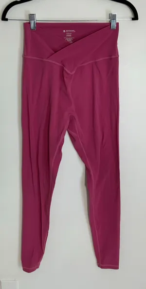 Buff Bunny‎ Legacy crossover leggings size medium Pink thumbnail 1