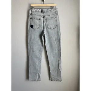 Good American Vintage 90s Straight Leg Jeans Patchwork Pocket Grunge Indie 12/31 thumbnail 8