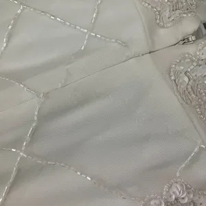 LULUS Bridal Wedding Elegant Sophisticated Floral Beaded Mermaid Gown thumbnail 4