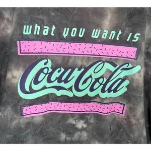 Coca-Cola Cropped Tie Dye Graphic Short Sleeve T-Shirt thumbnail 2