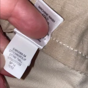 Banana Republic Tan Straight Leg Chinos Versatile Style Size 8 thumbnail 12
