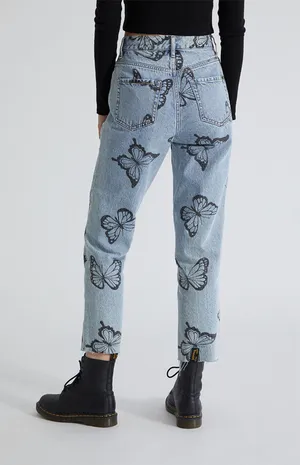 PacSun Buttlerfly High Rise Straight Jeans Size 25 thumbnail 2