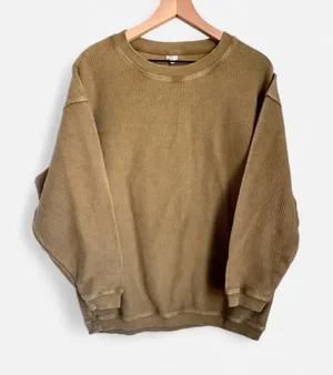 🤎 Aerie New Love Corded Oversized Sweatshirt 🤎 thumbnail 1