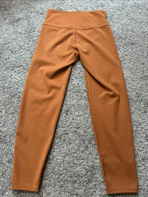 Zenana No Front Seam Leggings (25”) size Large thumbnail 4