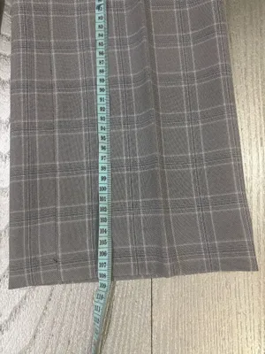 Jones New York Elegant plaid women plaid pantsuit set thumbnail 4