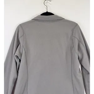 Patagonia Womens Jacket Gray Micro D 1/4 Zip Fleece Pullover Outdoor Medium thumbnail 10