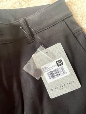 BYLT everyday pant 2.0 straight fit Black Size 30 thumbnail 7