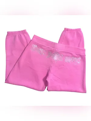 Vintage! 2000s Y2K VS PINK My Favorite Sequins Joggers! thumbnail 6