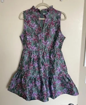 Karlie Floral Tapestry Mini Dress thumbnail 3