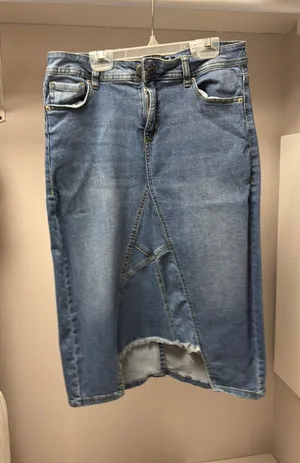 Denim Skirt Blue Size M thumbnail 1