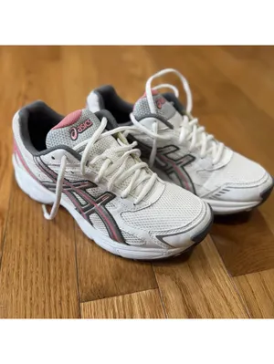 Size 9.5 Wimen ASICS Gel Running Shoes White Gray Pink Women’s EU 41.5 Sneakers thumbnail 10