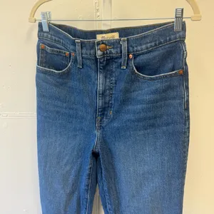 Madewell Balloon Jeans‎ in Ellisboro Wash Denim Medium Wash High Waist W28 NG265 thumbnail 4