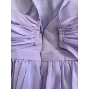 Kimora Floor Length Spaghetti Straps Chiffon Bridesmaid Dresses size 4 thumbnail 11
