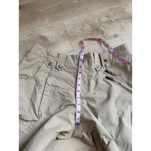 B by Burton Women's ski snow pants cargo insulated mesh zip y2k adjustable sz L thumbnail 16
