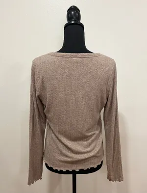 Old Navy Long Sleeve Soft Blouse thumbnail 2
