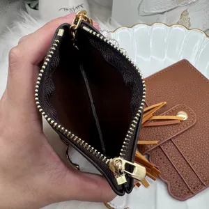 Mama Double Joy Wallet Wristlet Style D Brown thumbnail 4