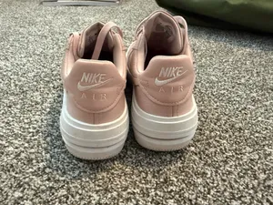 Nike Air Force 1 Sage Low Platform Sneakers – Blush Pink – Women's Size 6 thumbnail 3