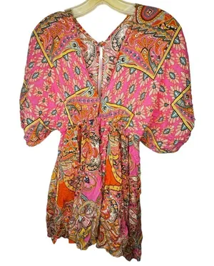 Olivaceous‎ Pink Dress thumbnail 1